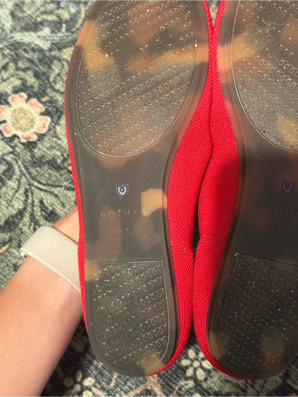Rothy’s Mary Jane Flats - bright red - Picture 5 of 5